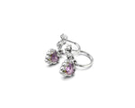 Load image into Gallery viewer, Stolen Girlfriends Club Love Claw Anchor Earrings - Mystic Quartz
