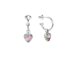 Load image into Gallery viewer, Stolen Girlfriends Club Love Claw Anchor Earrings - Mystic Quartz
