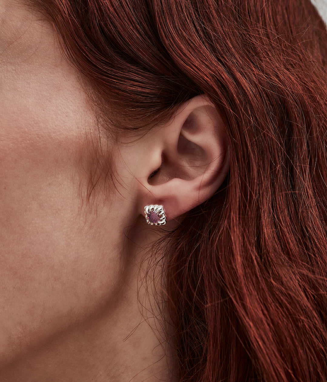 Stolen Girlfriends Club Mini Claw Earrings - Mystic Quartz