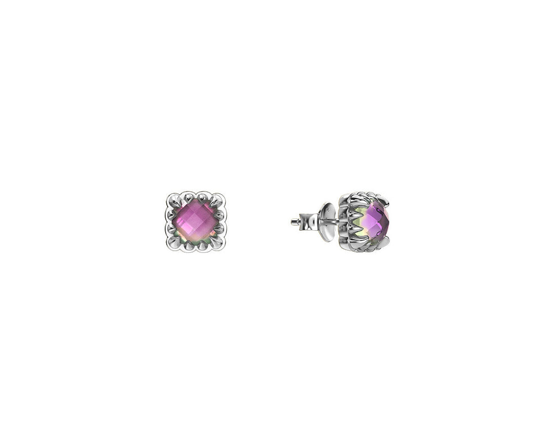 Stolen Girlfriends Club Mini Claw Earrings - Mystic Quartz
