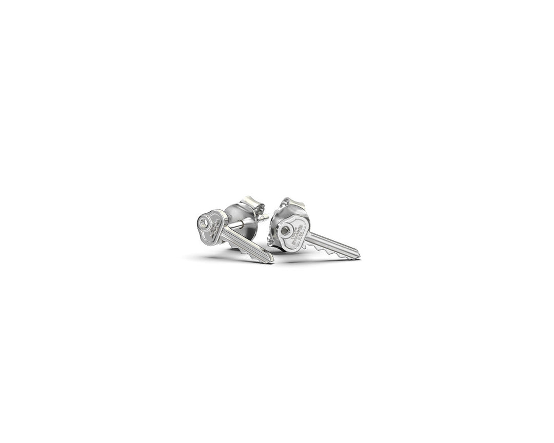 Stolen Girlfriends Club Mini Key Stud Earrings