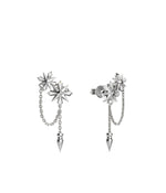 Load image into Gallery viewer, Stolen Girlfriends Club Midnight Cross Drop Earrings
