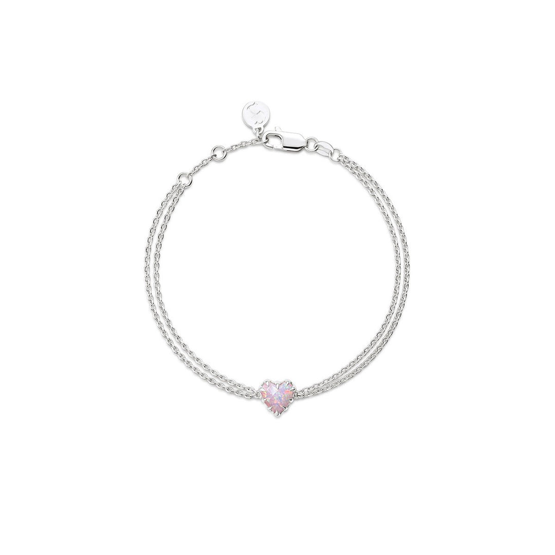Stolen Girlfriends Club Stg Pink 'Bello' Opal Bracelet