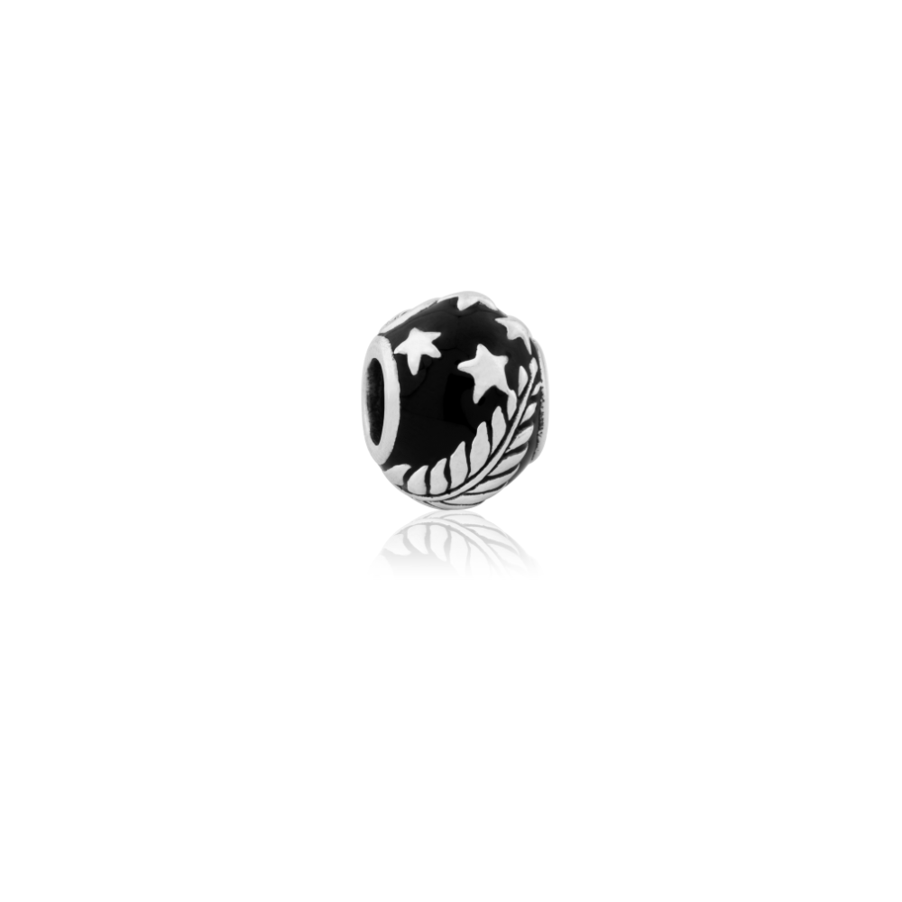 Evolve Stg Enamel NZ Pride Charm Bead