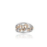 Load image into Gallery viewer, Evolve Stg/9ct Rose Gold Forest Vine Ring

