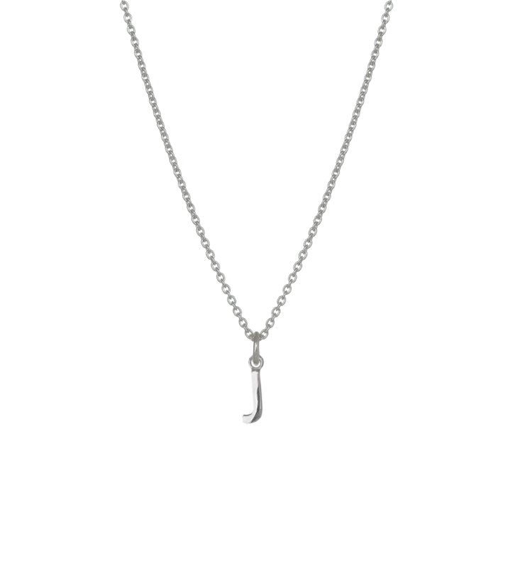 Evolve Stg Initial J Necklace 45cm