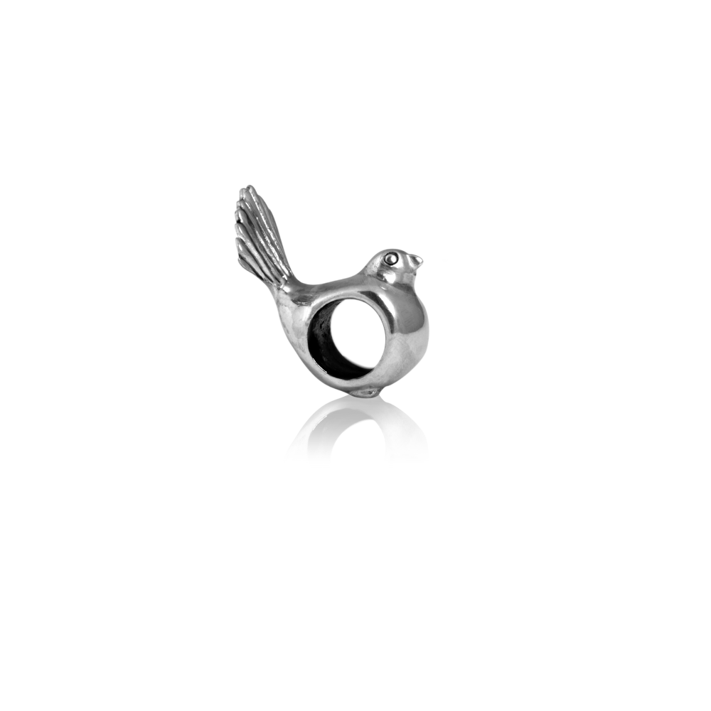500099 evolve sterling silver charm lk150 fantail