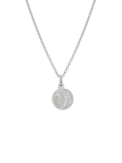 500265 evolve sterling silver 4n40040 fern coin necklace 550x550 jpg