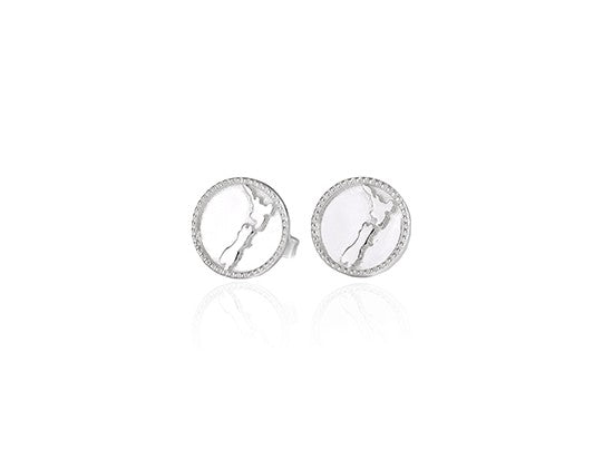 Evolve Stg NZ Map Coin Studs