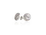Load image into Gallery viewer, Evolve Stg CZ Ocean Wave Coin Studs
