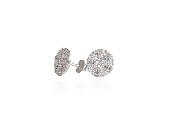 Evolve Stg CZ Kina Coin Studs