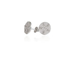Load image into Gallery viewer, Evolve Stg CZ Kina Coin Studs
