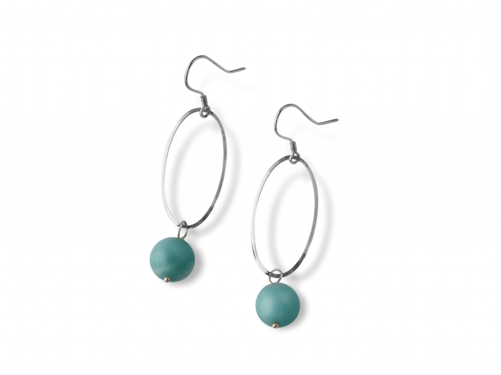 510015 la pierre stg amazonite drop earrings2