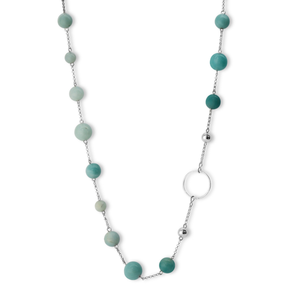 510017 la pierre stg amazonite short necklace