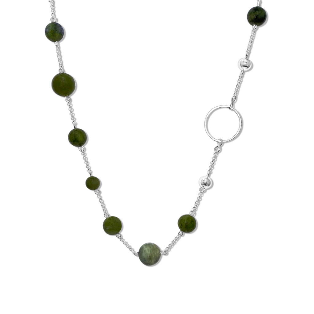 510020 la pierre stg fuchsite short necklace