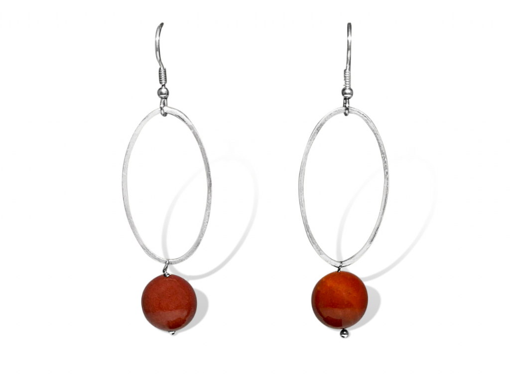 510042 la pierre cinnamon mookaite drop earrings2