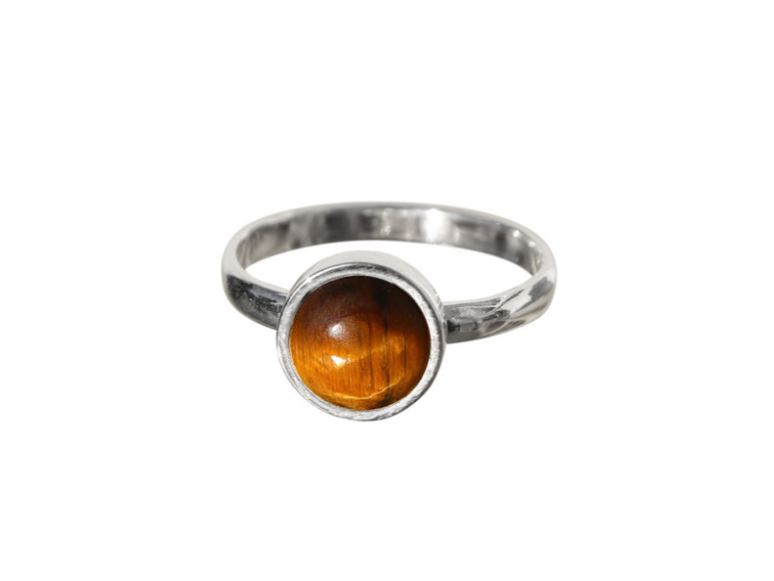 510053 la stele tigers eye round ring