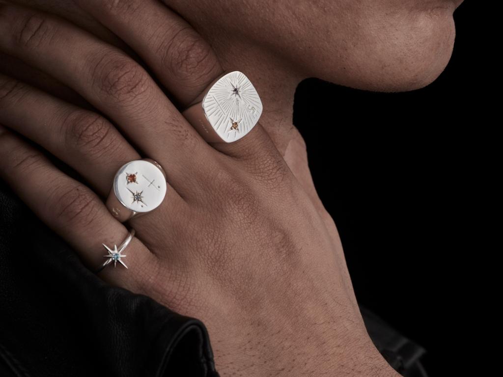Stolen Girlfriends Club Stg London Topaz Lucky Star Ring