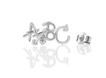 Load image into Gallery viewer, Karen Walker Stg Love Letters Initial Single Stud Earring
