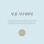 Load image into Gallery viewer, La Pierre Stg Aquamarine Bead Stretch Bracelet
