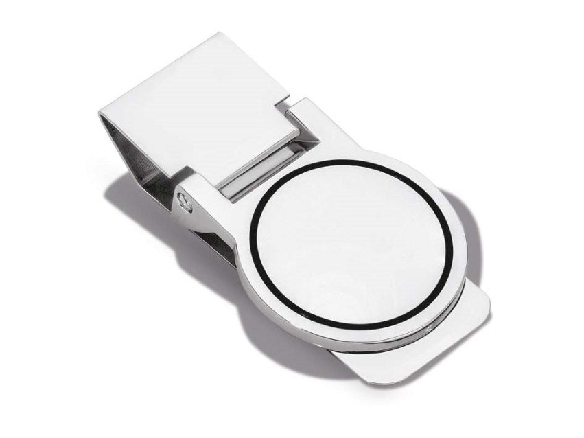 Rhodium Plated Money Clip