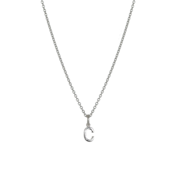 Evolve Stg Initial C Necklace 45cm