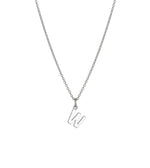 Load image into Gallery viewer, Evolve Stg Initial W Necklace 45cm
