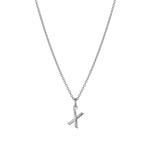 Load image into Gallery viewer, Evolve Stg Initial X Necklace 45cm
