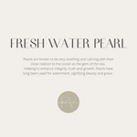 Load image into Gallery viewer, La Pierre Stg White Keshi Pearl Stretch Bracelet
