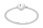 Load image into Gallery viewer, Karen Walker Stg Broken Heart Ring
