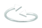 Load image into Gallery viewer, Karen Walker Stg Celestial Arrows Ring
