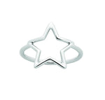 Load image into Gallery viewer, Karen Walker Stg Star Outline Ring
