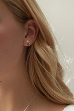 Load image into Gallery viewer, Karen Walker Stg Micro Acorn and Leaf Studs
