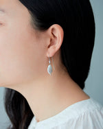 Load image into Gallery viewer, Karen Walker Stg Love Drop Pearl Knot Earrings
