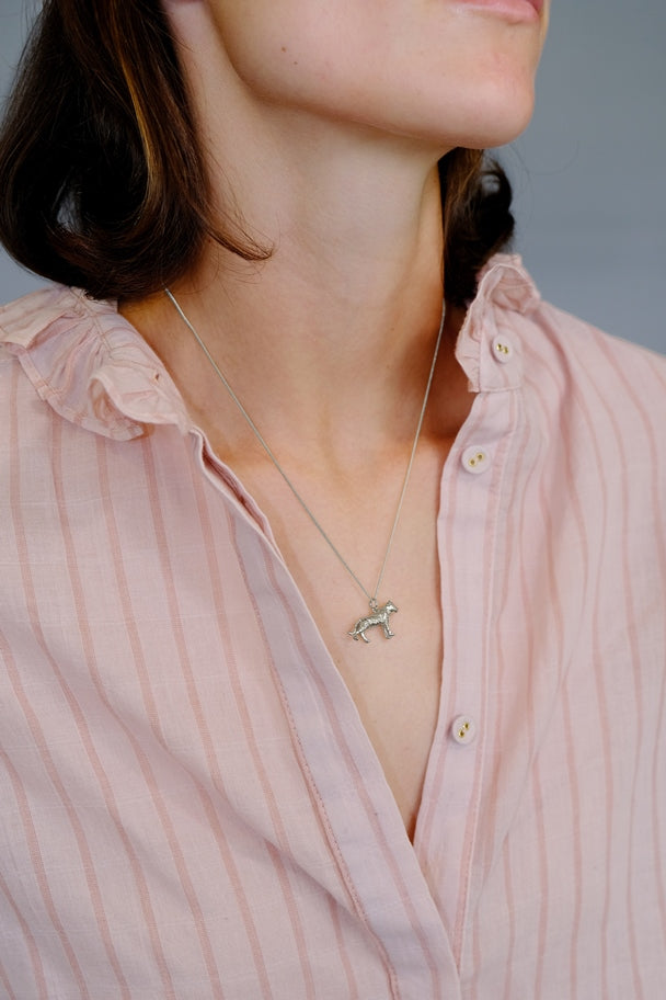 Karen walker stg lunar tiger necklace