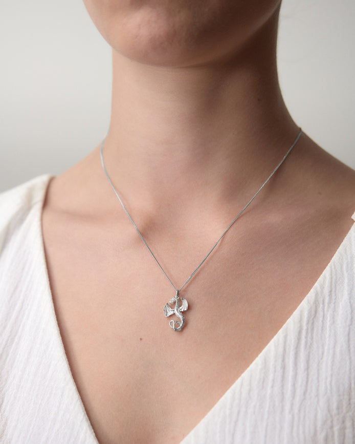Karen Walker Stg Lunar Dragon Necklace