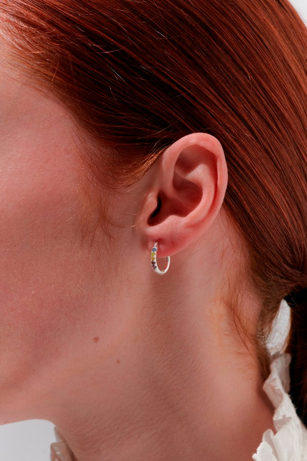 Karen walker stg cz miniturist earrings
