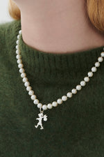 Load image into Gallery viewer, Karen Walker Stg Girl With All The Pearls Necklace
