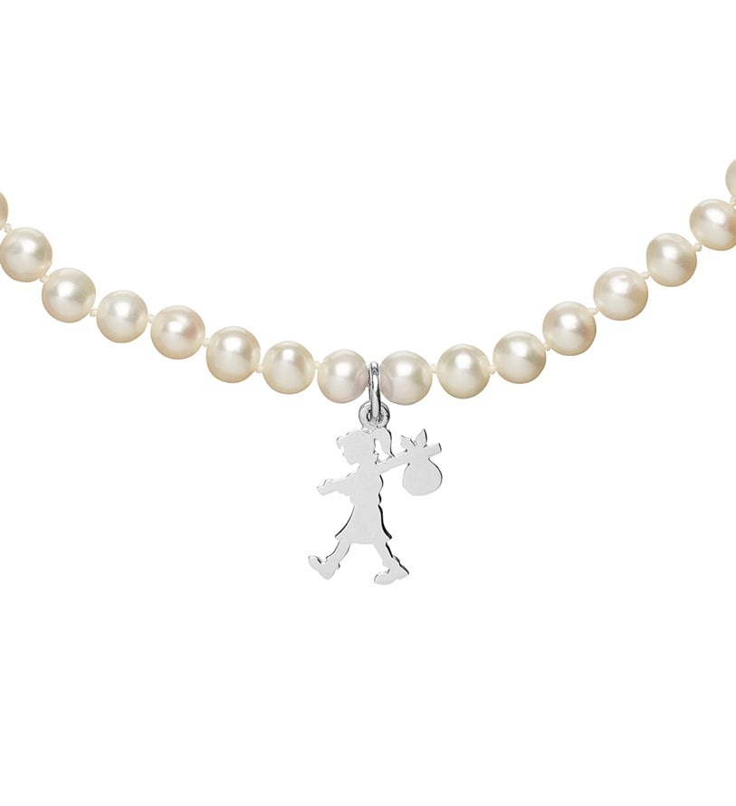 Karen Walker Stg Girl With All The Pearls Necklace
