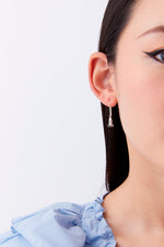 Load image into Gallery viewer, Karen Walker Stg Mini Rocket CZ Earrings
