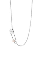 Load image into Gallery viewer, Karen Walker Stg Runaway Safety Pin Necklace

