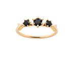 Load image into Gallery viewer, Karen Walker Stg Three Onyx Baroque Ring
