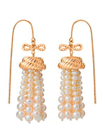 Load image into Gallery viewer, Karen Walker Stg Binding Love Pearl Earrings
