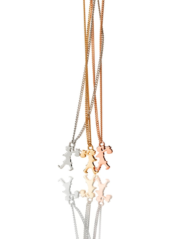 Karen walker stg mini runaway girl necklace