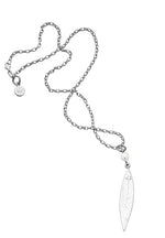 Load image into Gallery viewer, Karen Walker Cultured Pearl Leaf Necklace
