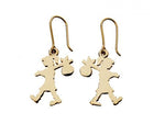 Load image into Gallery viewer, Karen Walker 9ct Runaway Girl Hook Earrings
