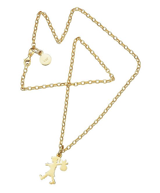 Karen walker 9ct runaway girl necklace