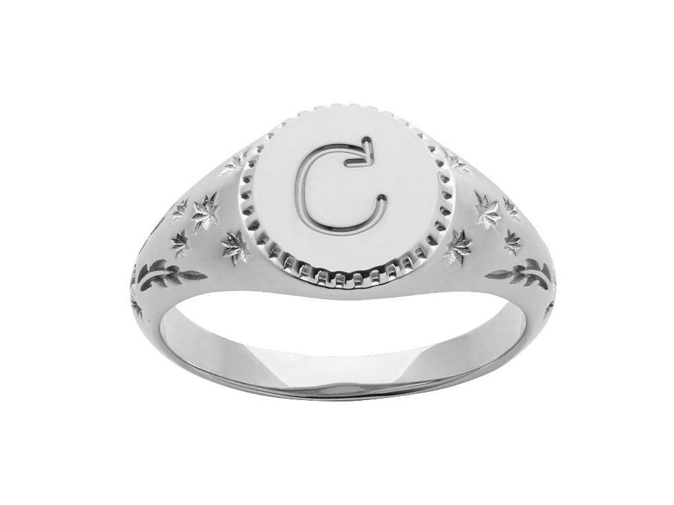 Karen walker stg society signet ring