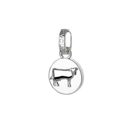 Evolve Stg Cow Disc Charm/Pendant
