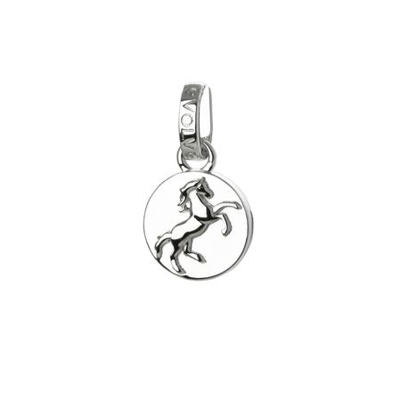 Evolve Stg Horse Disc Charm/Pendant